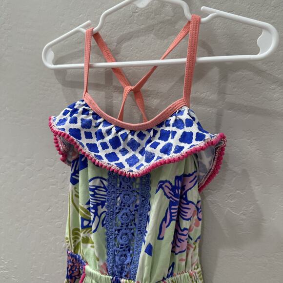 Matilda Jane Floral Tank Romper - Picture 2 of 11